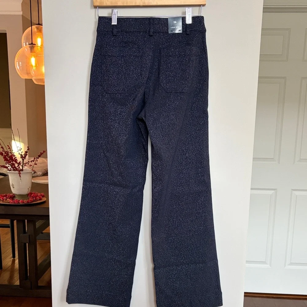 J. Crew‎ Lizzie Flare Jeans Sparkle